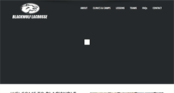 Desktop Screenshot of blackwolflacrosse.com